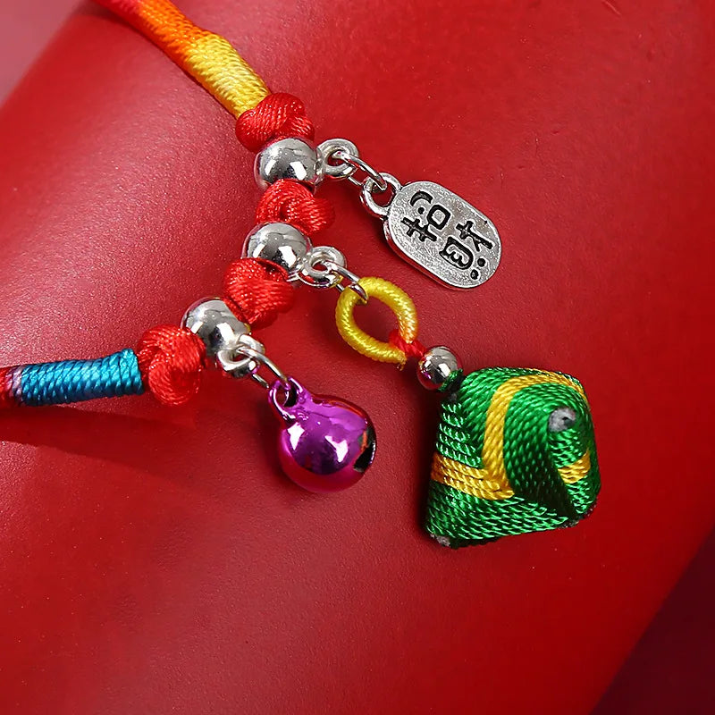 Dragon Tiger Head Embroidered Fragrant Bag Pendant Bracelet Pendant Bracelet Qme