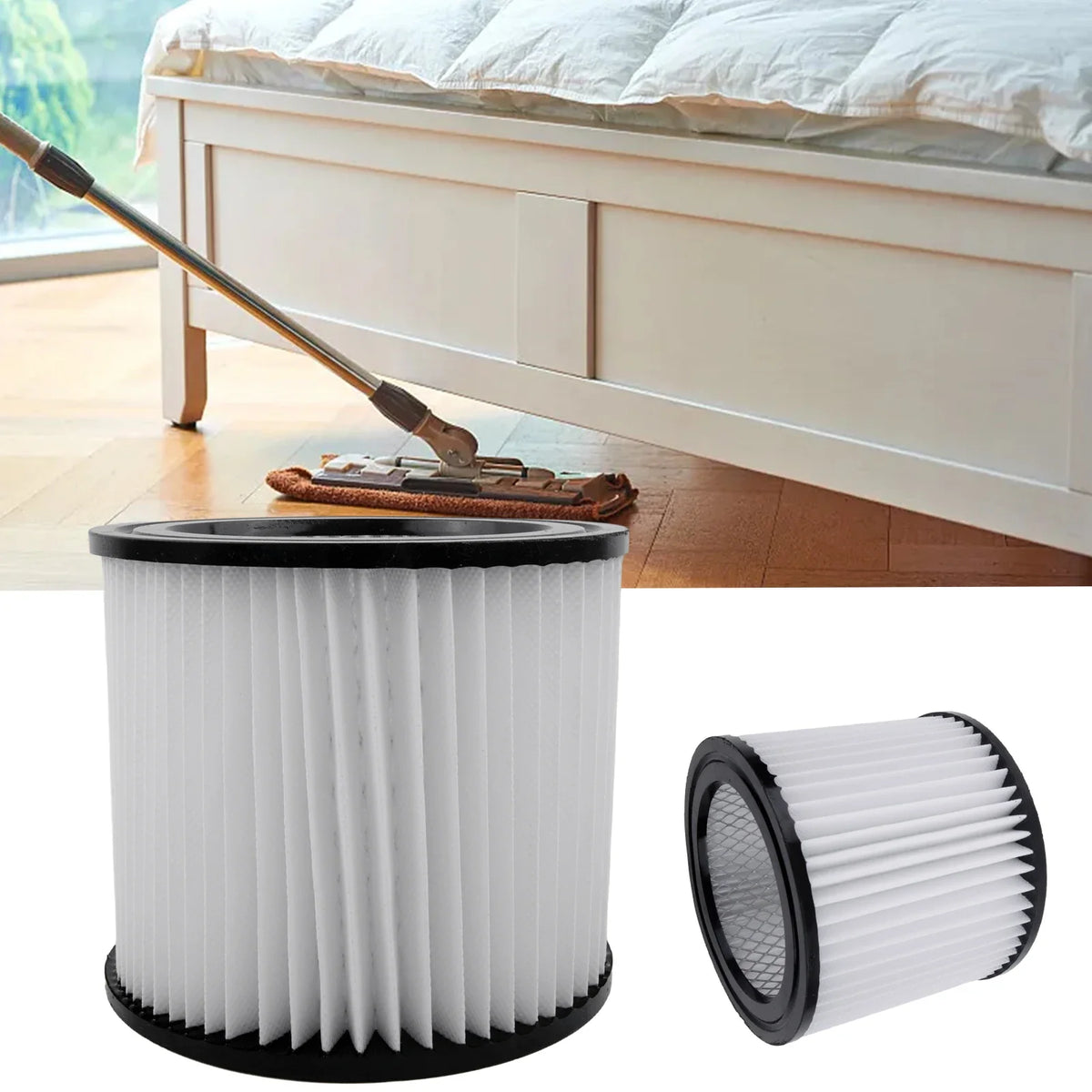 Wet Dry Vacuum Filter 90398 9039800 AA – Washable Cartridge Vacuum Cartridge Filter Qme Default Title