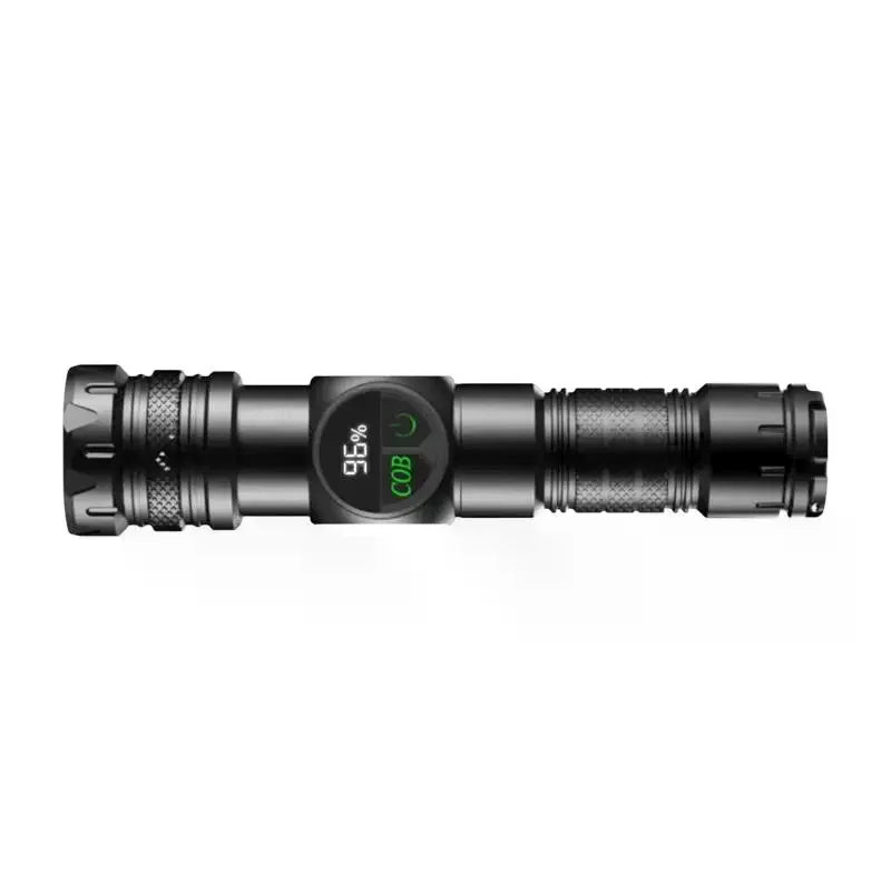 USB Rechargeable LED Flashlight – Magnetic Base & COB Light Rechargeable Flashlight Qme