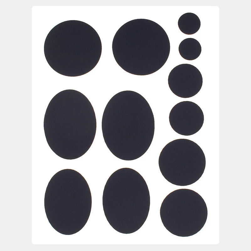 Self-Adhesive Nylon Fabric Repair Patches – Assorted Shapes Fabric Repair Patches Qst navyblue2