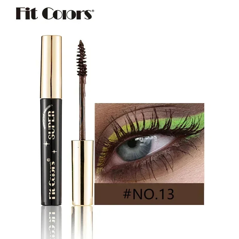 5D Silk Fiber Mascara – Waterproof, 14 Colors & 3D Lash Effect Silk Fiber Mascara Qme 13
