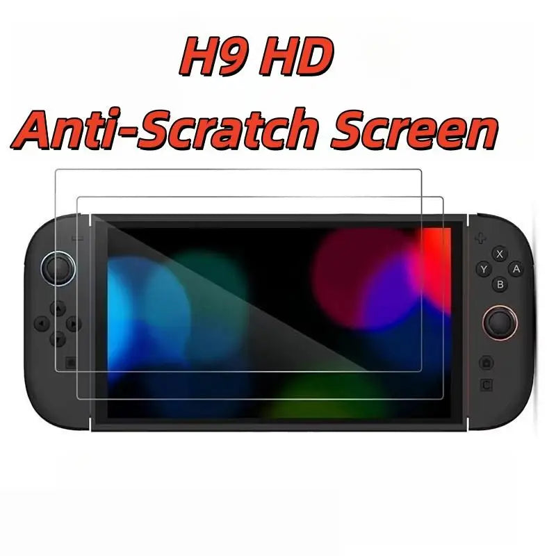 Nintendo Switch 2 Tempered Glass Screen Protector 9H HD Screen Protector Qme