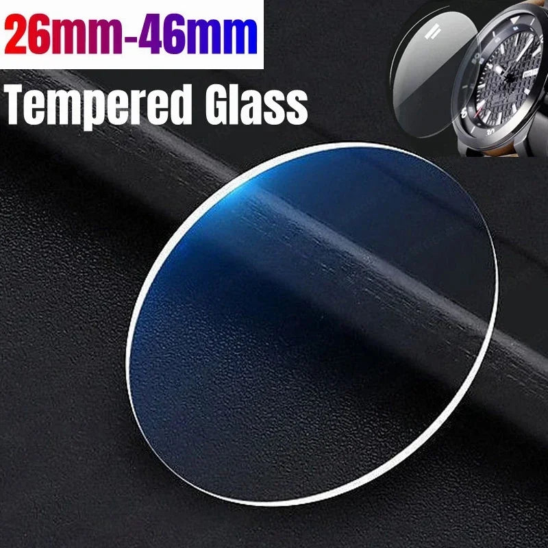 Universal Tempered Glass Smartwatch Screen Protector 26–34mm Smartwatch Screen Protector Qme 41mm 5Pcs