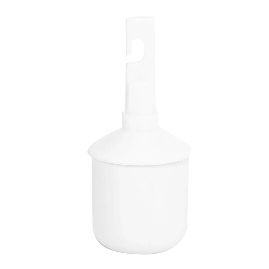 Walking Cane Hook Tip Replacement | Durable Plastic Cane Tip Cane Tip Replacement Qme white