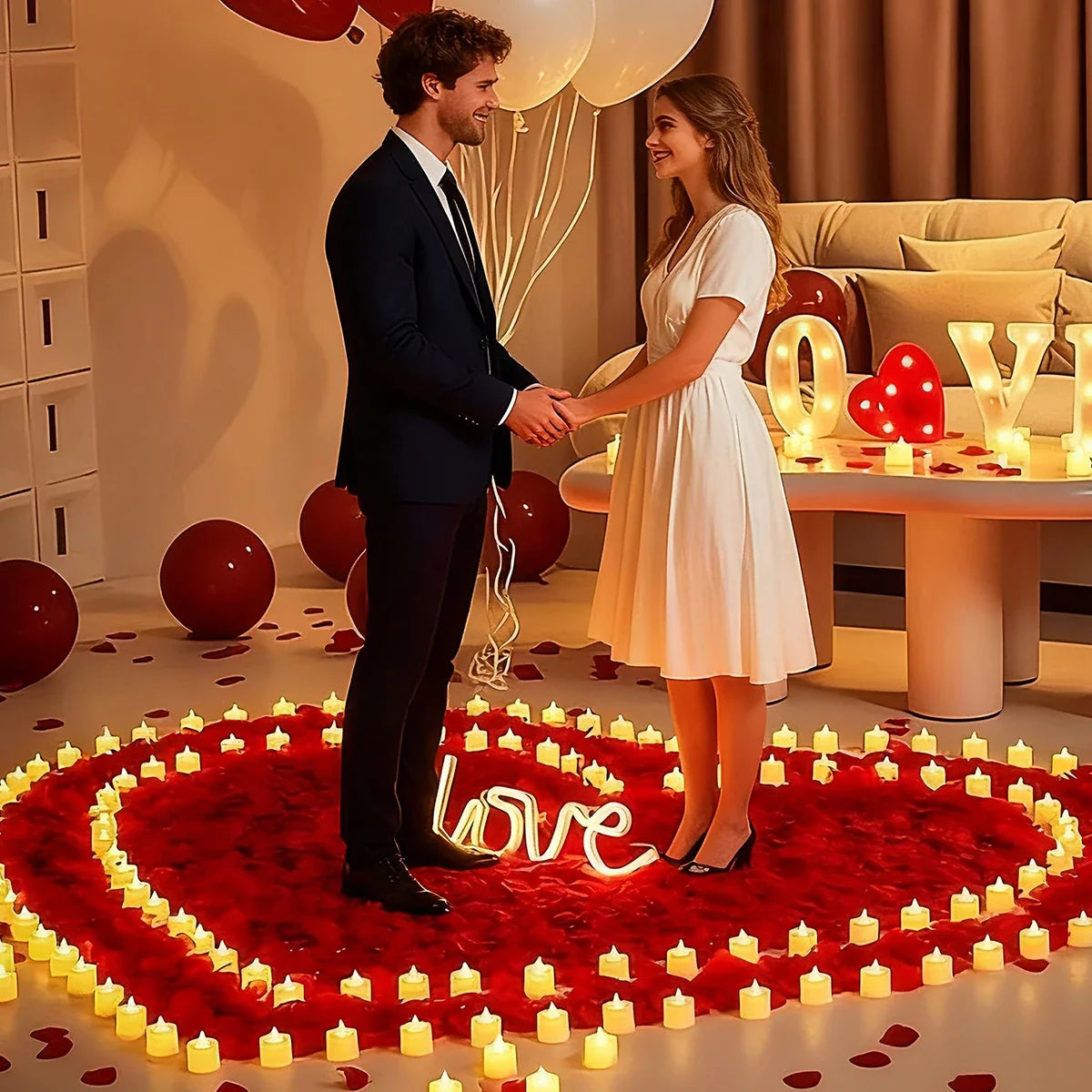 500 Silk Rose Petals – Artificial Flower Petals for Weddings Artificial Rose Petals Qme