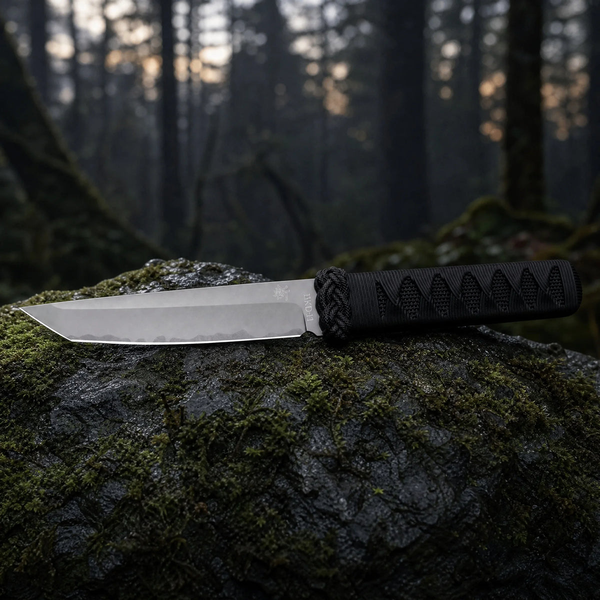 Portable Outdoor Multi-Knife – Steel Blade & Rubber Handle Outdoor Camping Knife Qst