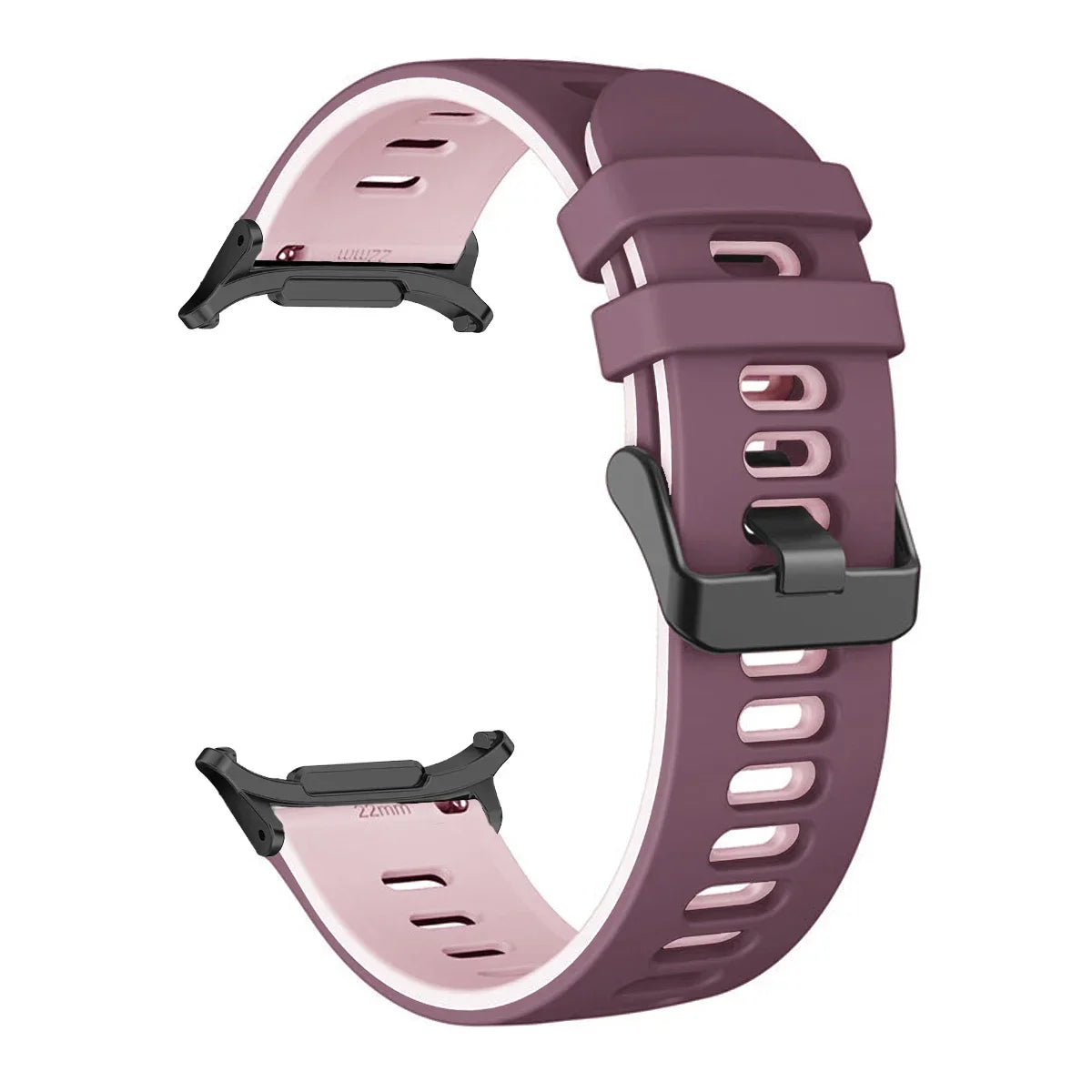 Silicone Sport Band for Samsung Galaxy Watch 7 Ultra | No Gaps Silicone Watch Band Qme WRP Galaxy Watch 7 Ultra