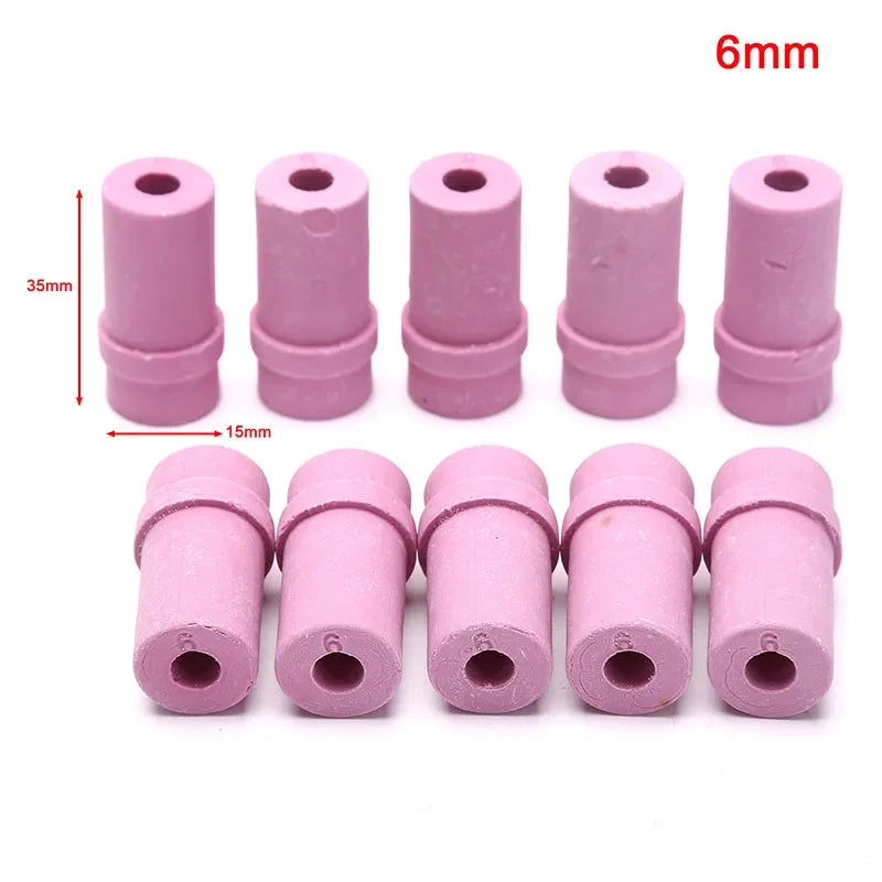 Ceramic Sandblast Nozzle Tips for Air Sandblaster | 4 Options Sandblast Nozzle Tips Qme 6mm