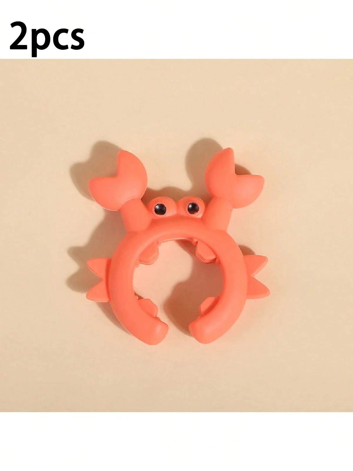 Crab Shaped Silicone Spatula Holder & Utensil Rest – 8 Colors Silicone Utensil Rest Qme Orange 2pcs