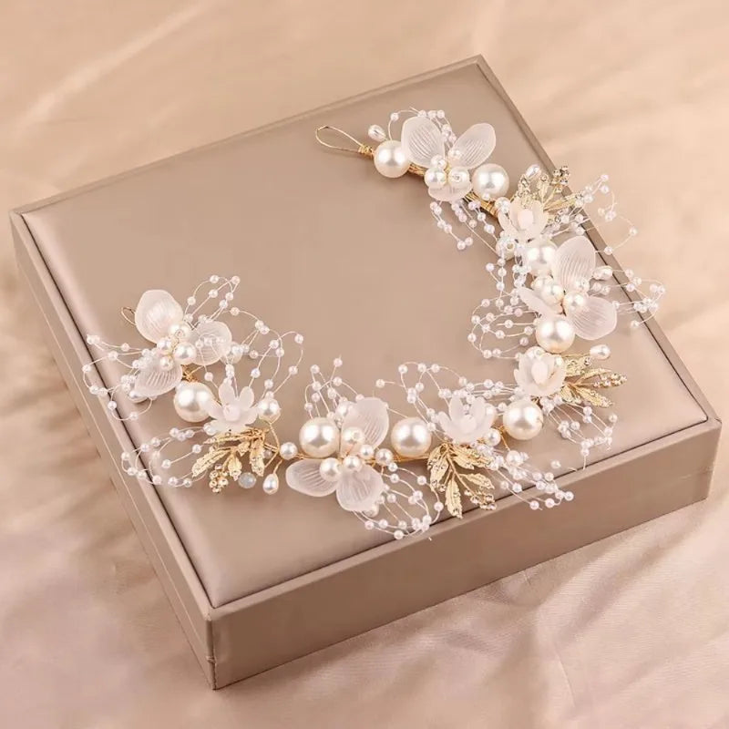 Children's Princess Tiara Crown Wreath Headband | Girls Princess Tiara Headband Qme