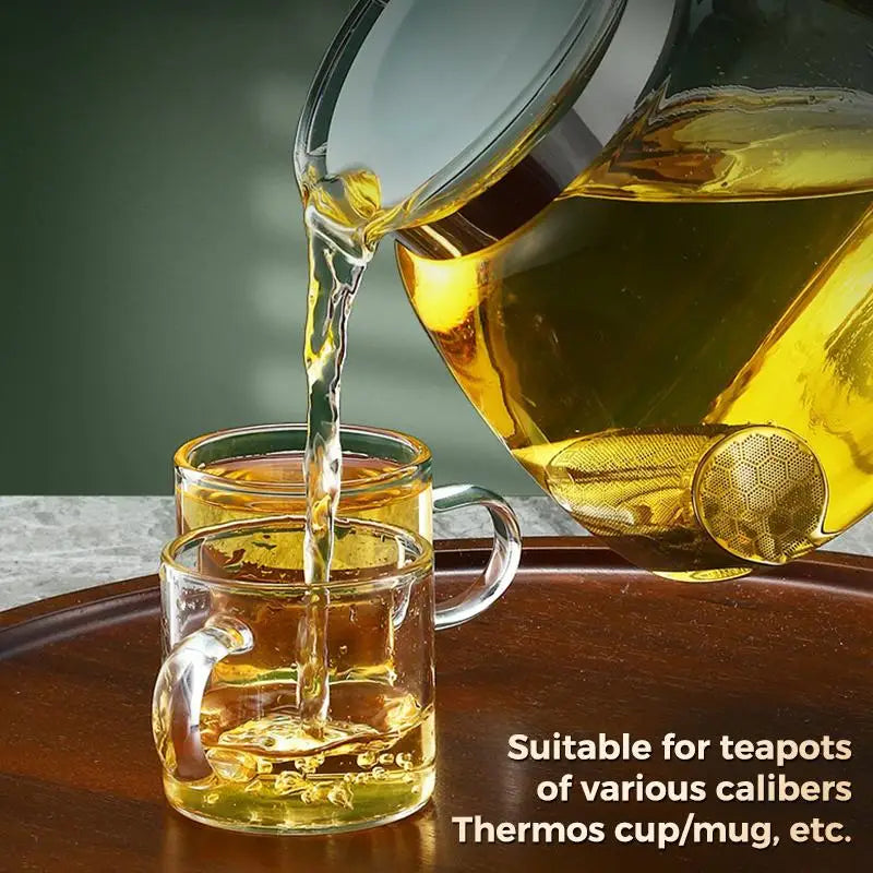 316 Stainless Steel Tea Infuser – Ultra Fine Mesh & Chain Tea Infuser Qme