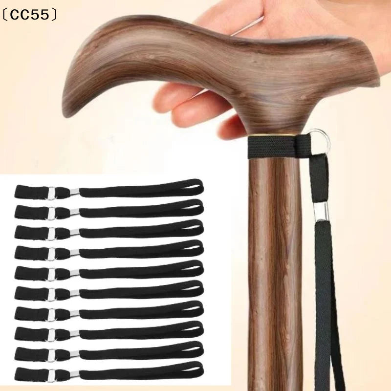 Elastic Wrist Strap Lanyard for Walking Canes & Trekking Poles Cane Wrist Strap Qst
