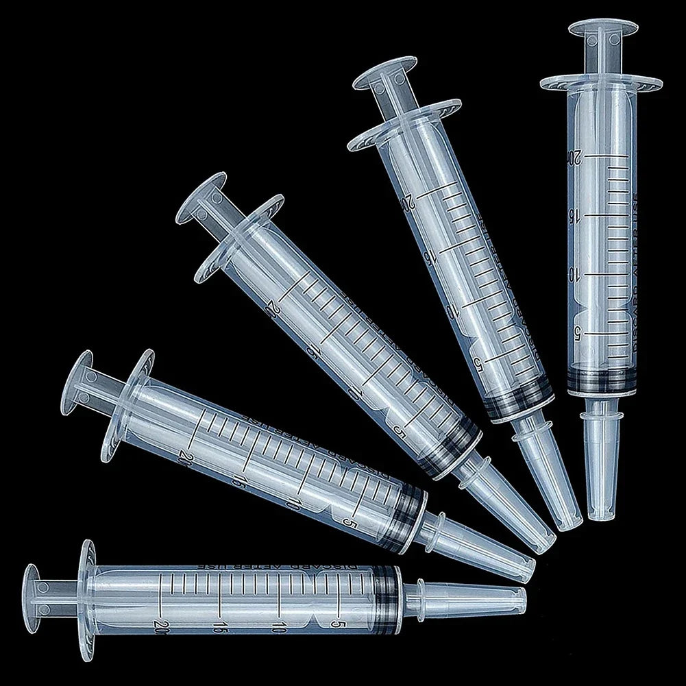 20ml Plastic Measuring Syringe – Liquid Dispensing & Garden Use Measuring Syringe Qme