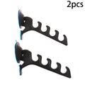 Fishing Rod Rack Horizontal Suction Cup Car Bracket Organizer Fishing Rod Holder Qme 2pcs