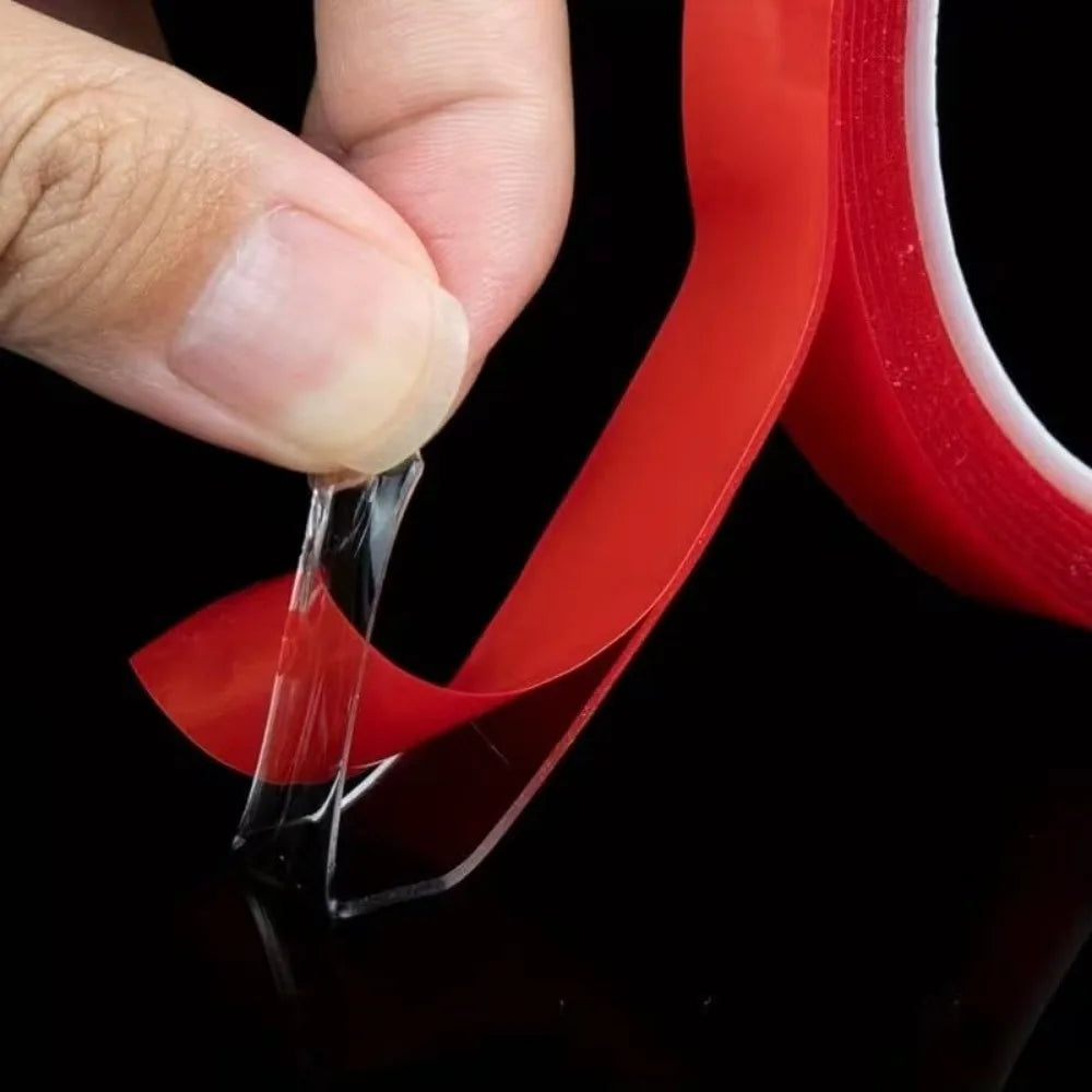 Transparent Acrylic Double Sided Tape 9.84FT Ultra-Strong Double Sided Tape Qme
