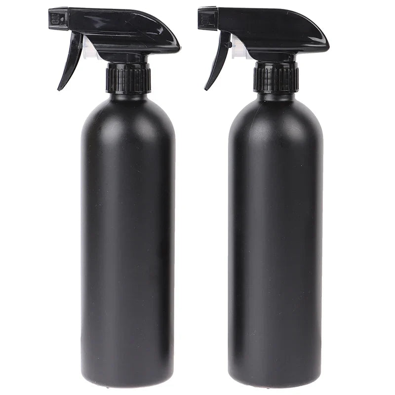 2-Pack 500ml Black Trigger Spray Bottles – Multi-Use Cleaning Trigger Spray Bottle Qme
