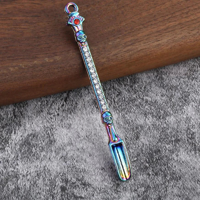 Metal Mini Measuring Spoon & Shovel – 5 Colors | Compact Tool Mini Measuring Spoon Qme