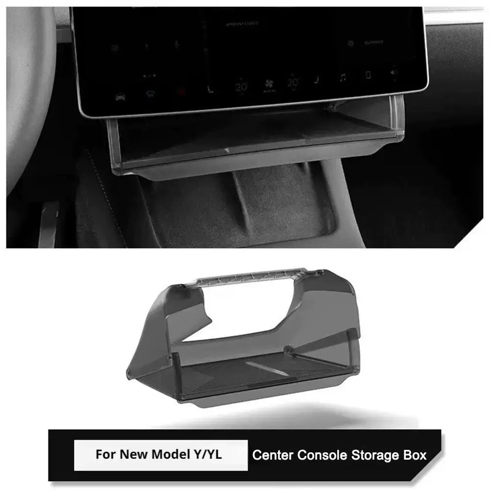 Tesla Model Y Juniper & Model 3 Highland Under-Screen Organizer Console Storage Organizer Qme