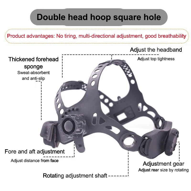 Adjustable Welding Helmet Head Band Headgear Replacement Welding Helmet Accessory Qme A3