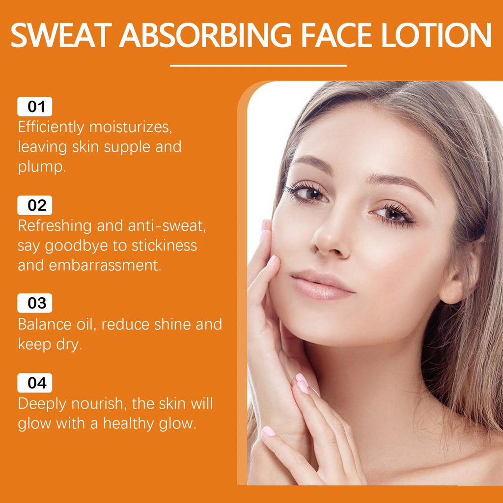 Hoygi Oil Control Sweat-Absorbing Face Lotion 40g | Moisturizer Face Moisturizer Qst