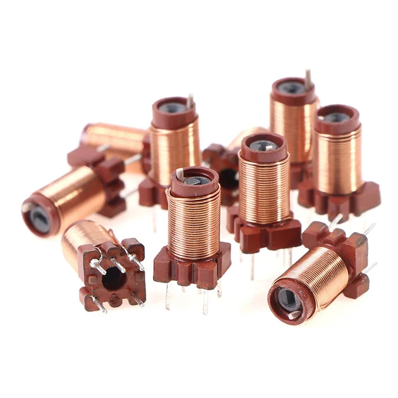 26T Adjustable Ferrite Core Inductor 1–6.3µH, 10-Pack Ferrite Core Inductor Qme