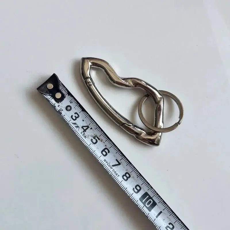 Zinc Alloy Cross Carabiner Keychain Bag Charm – 16 Colors Carabiner Keychain Charm Qme A8
