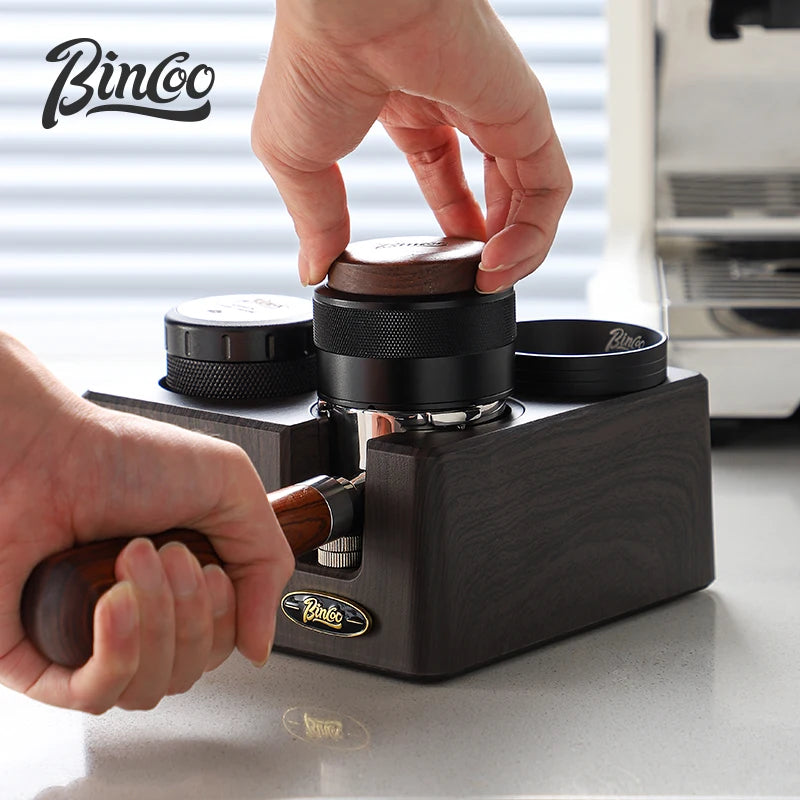 Bincoo 4-Hole Espresso Tamper Stand & Distributor Seat 51/58mm Espresso Tamper Stand Qst