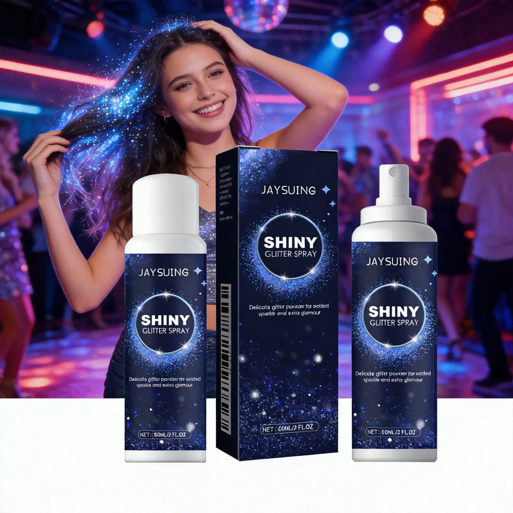 Qme Body Glitter Spray – Long-Lasting Shimmer for Hair & Skin Body Glitter Spray Qme