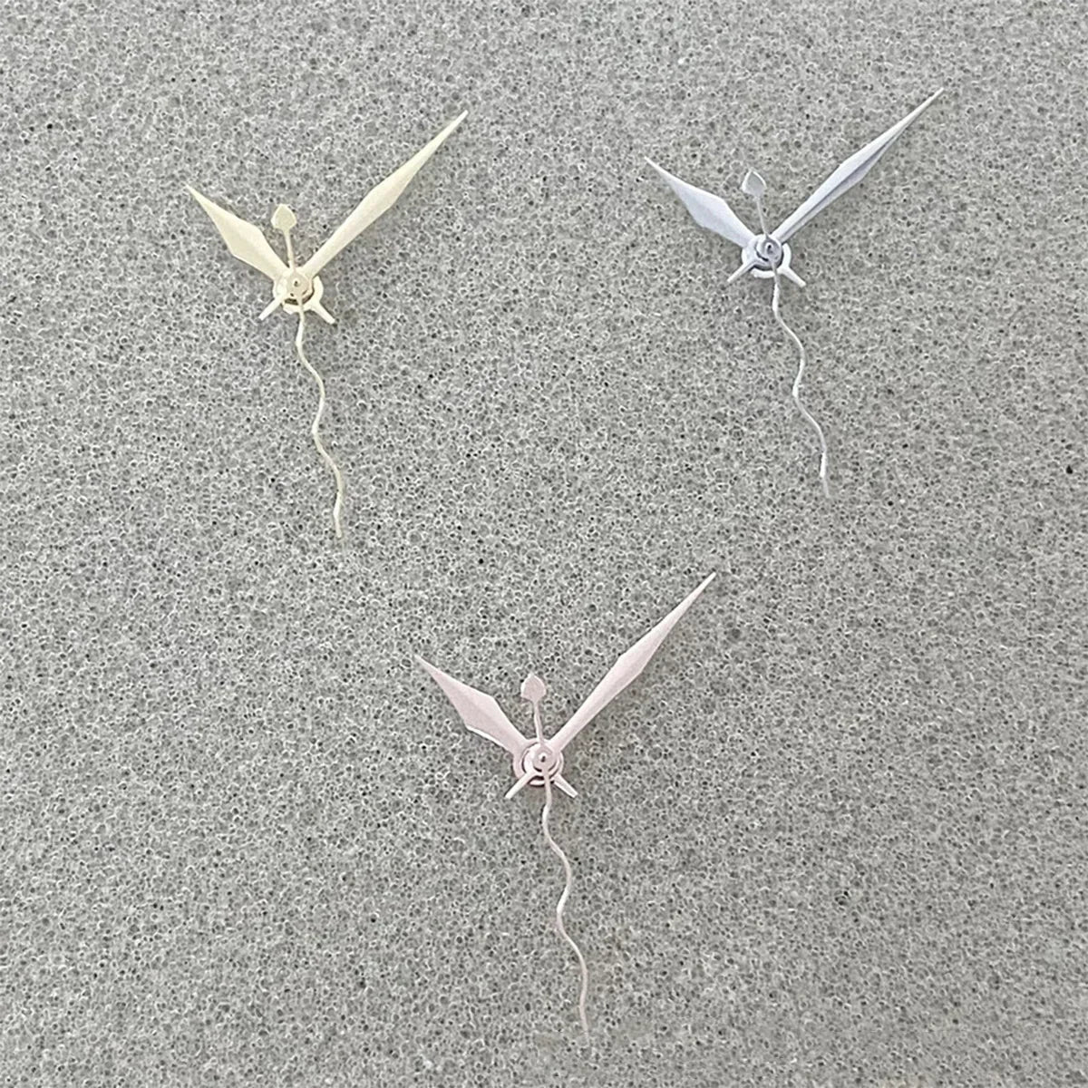 NH35 NH36 Curly Ripple Watch Hands – Gold, Rose & Silver Watch Hands Set Qme