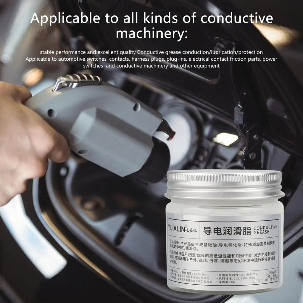 Electric Conductive Grease Gel – Low Resistance Lubrication Conductive Grease Qme