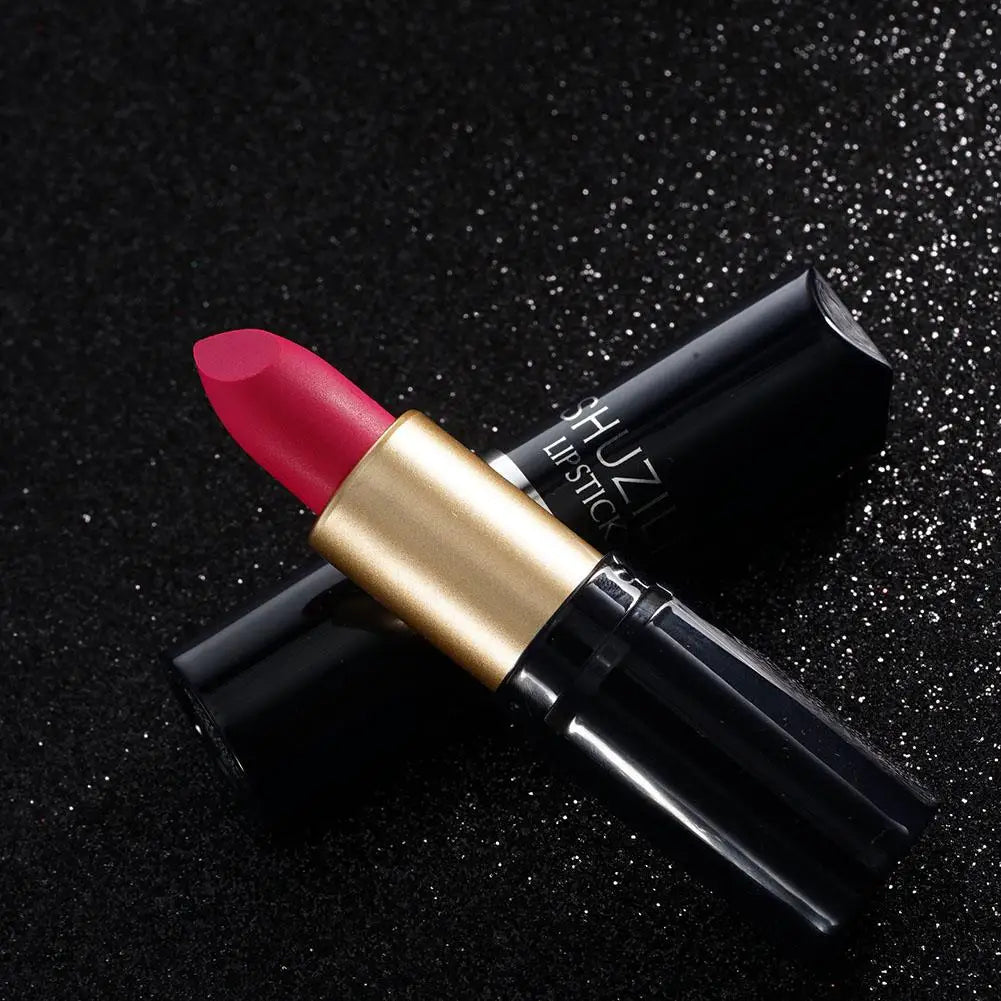 Mini Velvet Matte Lipstick – Smooth Long-Lasting Lip Color Matte Tube Lipstick Qme