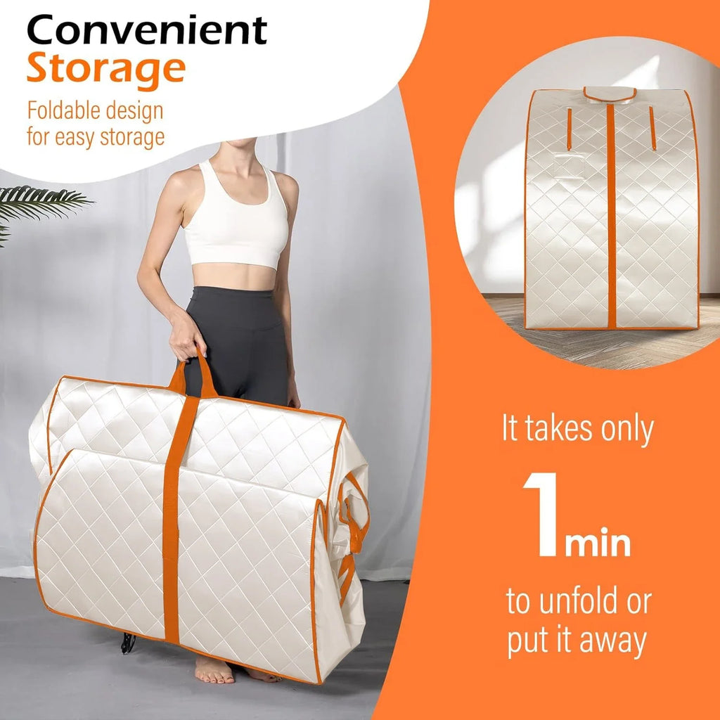 Portable Infrared Sauna Tent – Home Spa Far Infrared Infrared Sauna Tent Qst