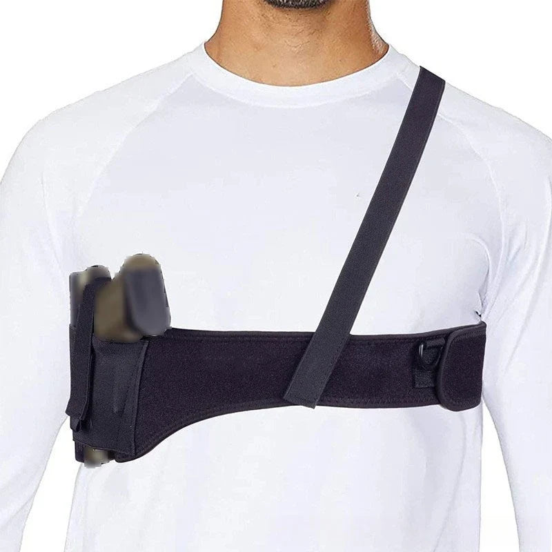Neoprene Concealed Shoulder Holster – Tactical Underarm Carry Shoulder Holster Qme