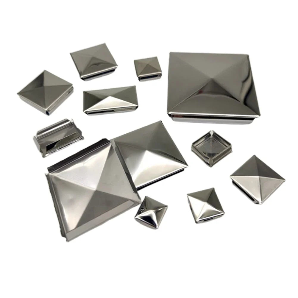 Stainless Steel Square Post Caps 16–100mm | 15 Colors Square Post Caps Qme