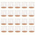 20-Pack Round Furniture Protective Pads – Heat-Insulating Furniture Protective Pads Qme Translucent