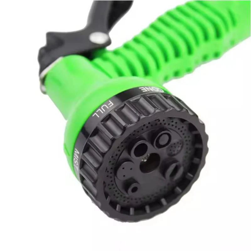 25FT Expandable Garden Hose with 7-Function Spray Gun Expandable Garden Hose Qst