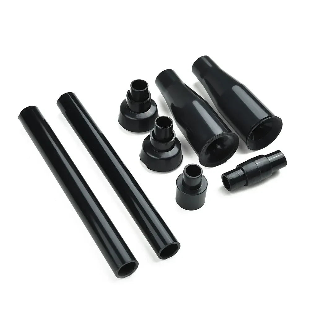 8-Pack Black Fountain Nozzle Heads | Garden Pond & Aquarium Fountain Nozzle Set Qme