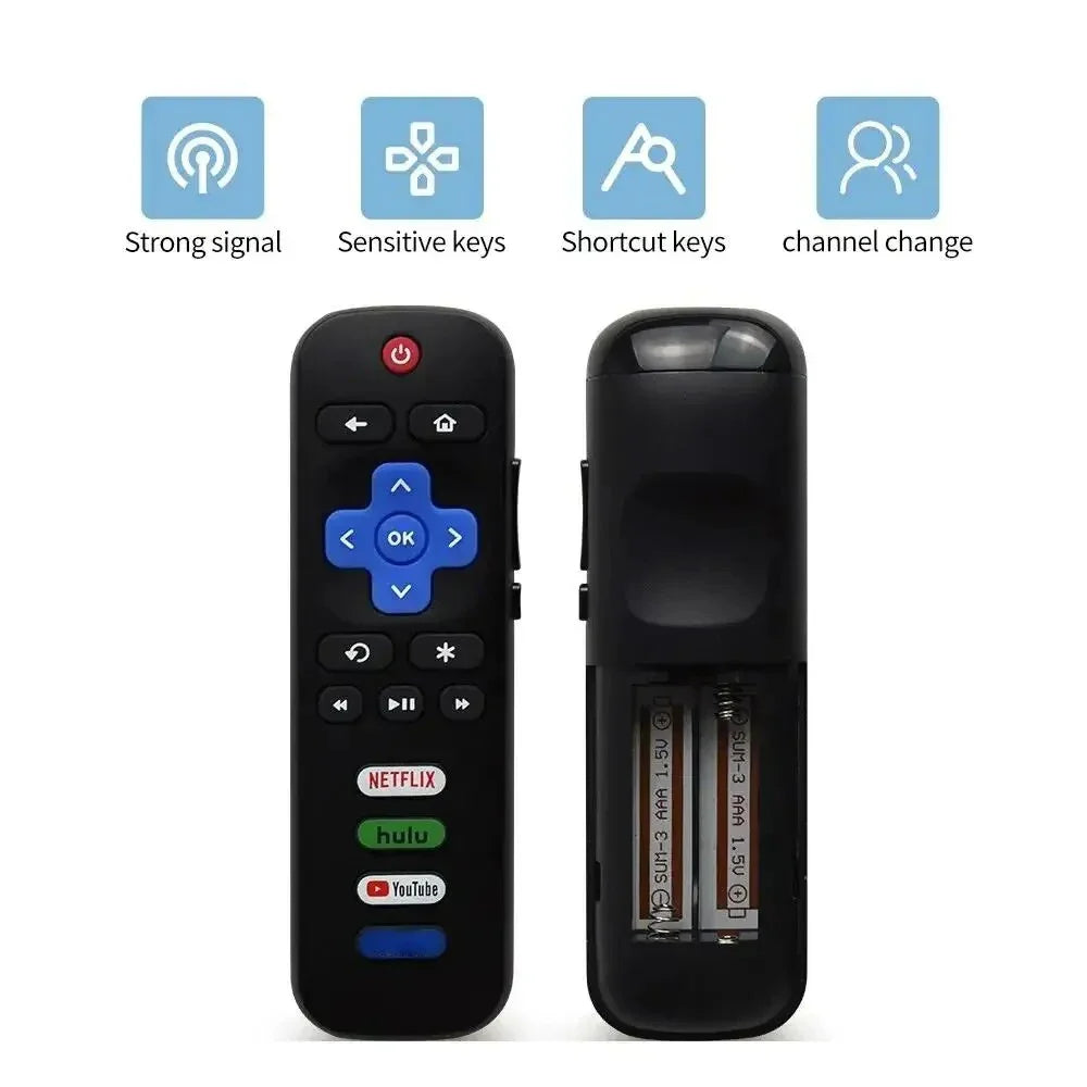 Universal Remote Control for Roku HD XD XS Streaming Player Streaming Remote Control Qme