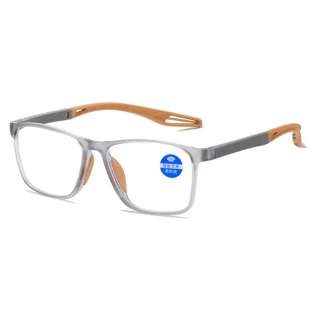 VOPHA Anti Blue Light Reading Glasses +1.0–+3.0 Unisex Reading Glasses Qst 300 Orange