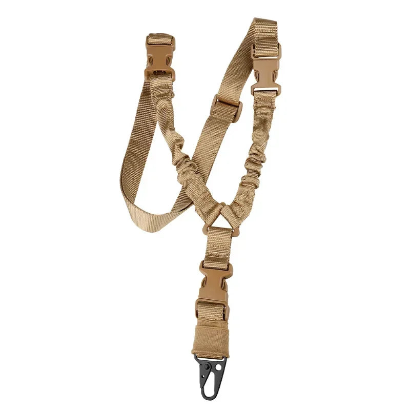 Single Point Gun Sling – Tactical Waterproof Rifle Strap Tactical Gun Sling Qme