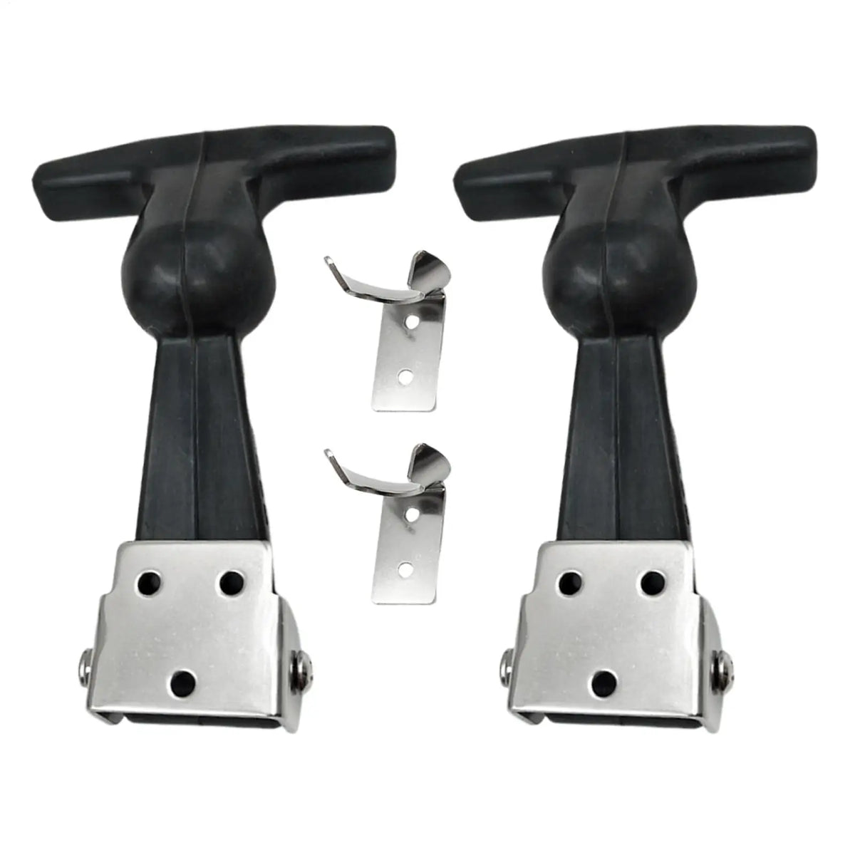 Stainless Steel Hood Catch 2-Pack – Heavy Duty Latch for Trucks & RV Hood Catch Latch Qst