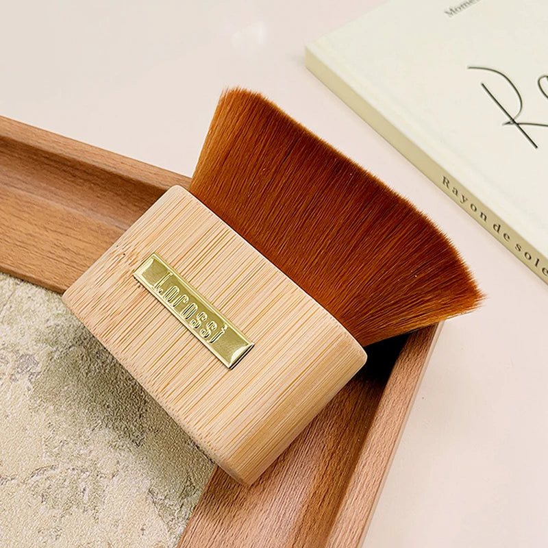 Wooden Nail Dust Cleaning Brush – Soft Nylon Bristles for Nails Nail Cleaning Brush Qst