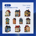 Fairy Tale Mushroom Town Stickers – DIY Scrapbooking Decor Decorative Craft Stickers Qme F