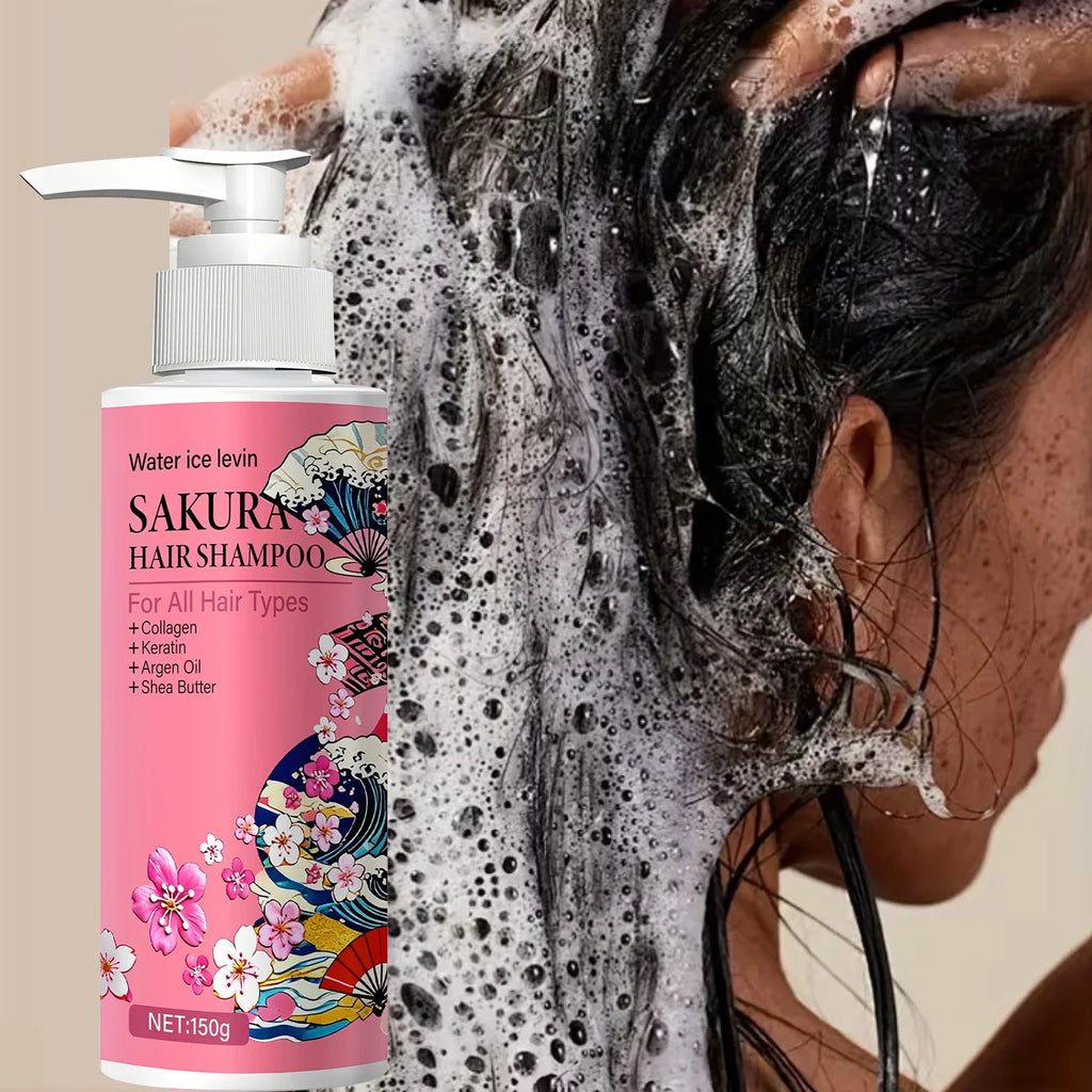 Sakura Collagen Keratin Nourishing Smoothing Shampoo – All Hair Types Nourishing Hair Shampoo Qme