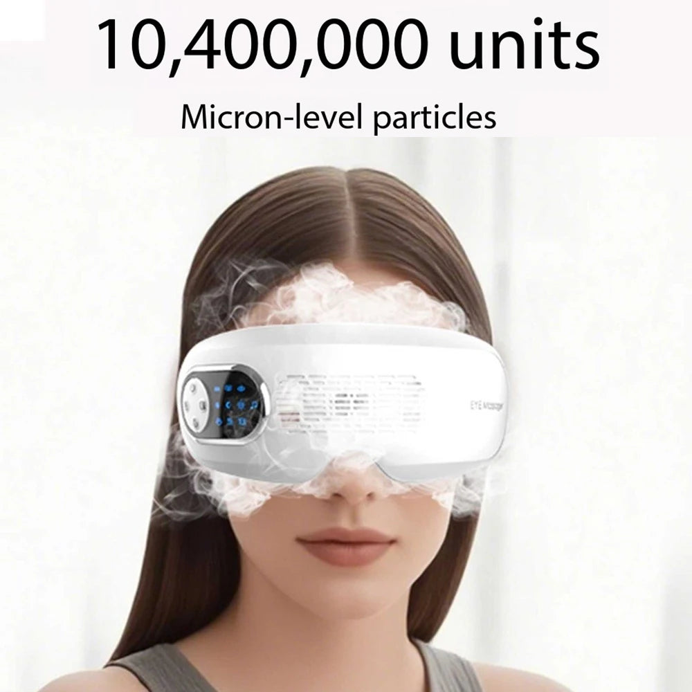 Vilnason Smart Eye Massager – 4 Modes, Vibration & Compress Eye Massager Qst