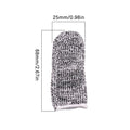 HPPE Anti-Cut Finger Cots Fingertip Sleeves – 100 Pack Finger Cots Qme onesize