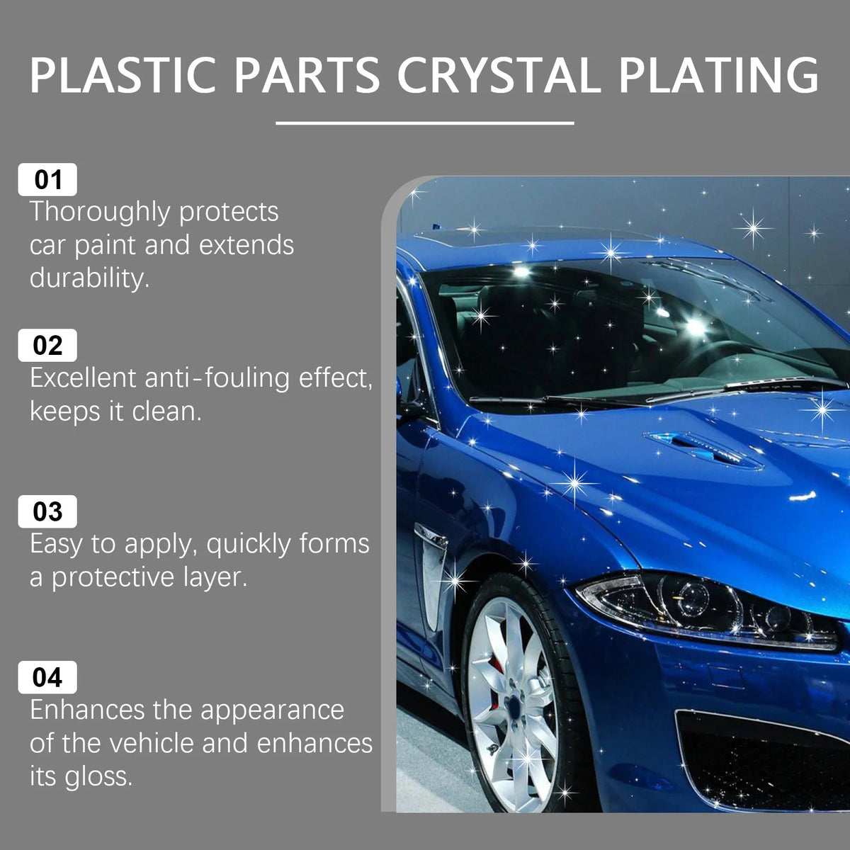Rayhong Car Crystal Plating Agent – Polish, Protect & Brighten Car Paint Plating Agent Qst