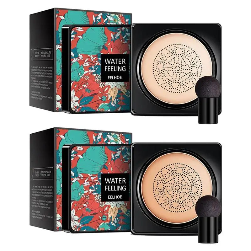 Mushroom Cushion BB Cream Foundation & Concealer | Qme Cushion BB Cream Qme