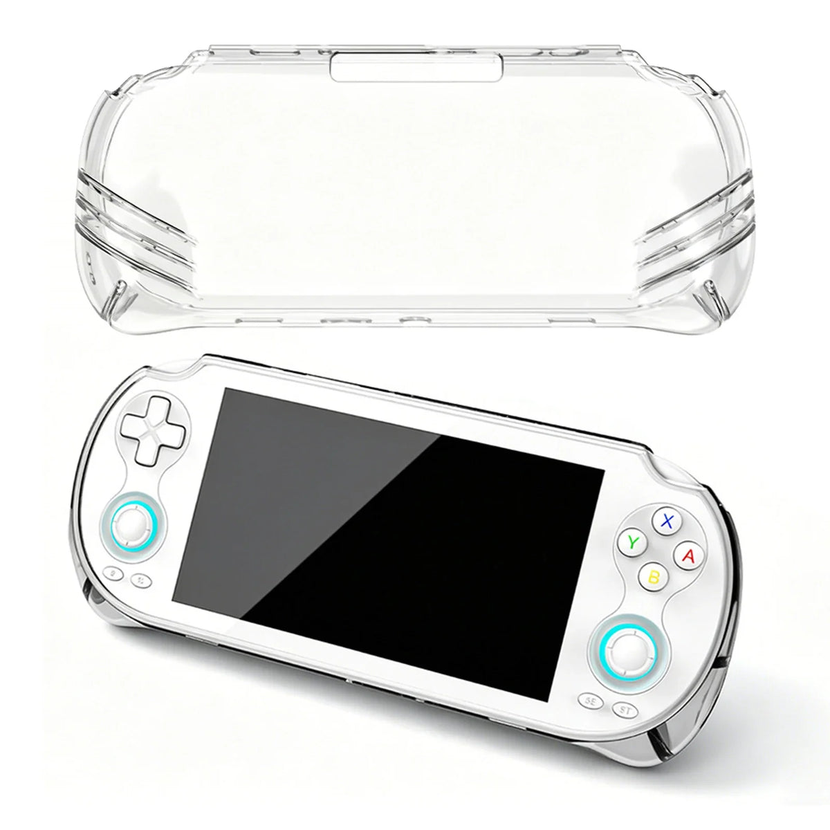 RG VITA Clear TPU Protective Case | Anti-Scratch Console Cover Game Console Case Qme