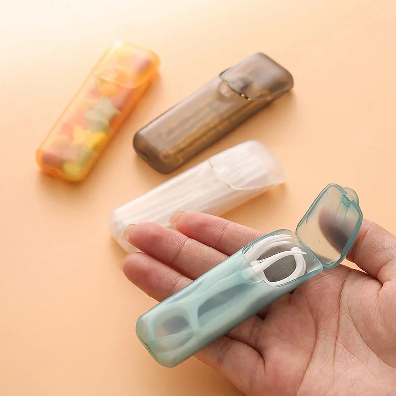 Portable Mini Toothpick Case Holder with Lid – Home & Dining Toothpick Holder Qme